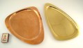 2 TRays Oval Copper Brass (1)